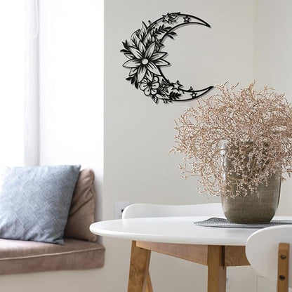 EZ4ENCE Decoration Wall Art Boho Wall Home Decor Hanging Appearance Wall Decor Metal Wall Hanging Decor