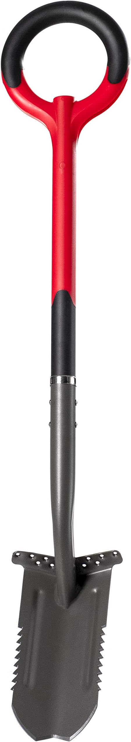 Root Slayer 23711 42-Inch Carbon Steel Trenching Spade, Red