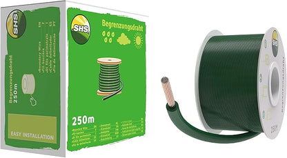 RASENFREUND 250 m Boundary Cable for Robotic lawnmowers, Lawn mowers, Accessory Set, Boundary Wire for Search Cables, Compatible with Gardena/Bosch/Husqvarna/Worx/Honda/Robomow/iMow, Diameter 2.7 mm