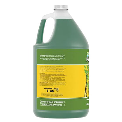 General Hydroponics FloraGro 2-1-6 Plant Food, Part of FloraSeries Advanced Nutrient System for Plants, 1 Gallon