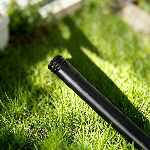 20 Pack 1/2 Inch Drip Irrigation Barbed End Plug Fitting, 1/2'' Dripline End Cap Connectors for 1/2 Inch Irrigation Tubing (0.520"ID-0.650" OD) for Garden Lawn Irrigation System