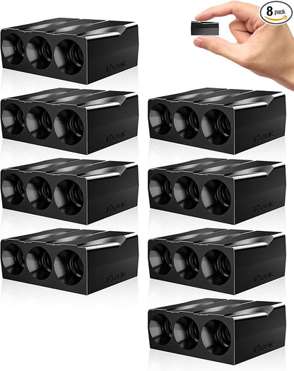 Elook Upgraded Deer Whistles for Car,Three-Horn,8 Pack | Save Deer Horn,for Vehicles,Trunks,Motorcycle,Patented Product