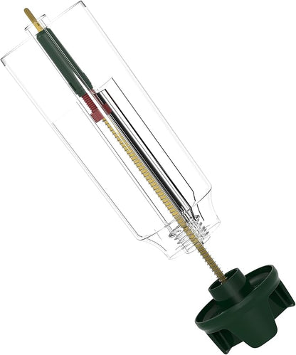 Squirrel Buster Legacy Squirrel-Proof Bird Feeder for Wild Birds – 4 Metal Removable Perches, 2.6 lb Seed Capacity, Chew-Proof Design, Easy to Clean, Green | 2.6 Lb Capacity, 4 Metal Perches and Ports, Weight-Adjustable Squirrel-Proof Shroud, Chew-Proo...