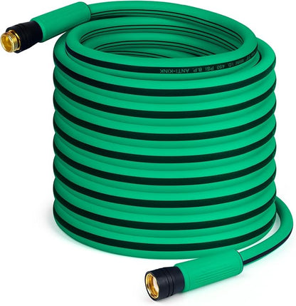 AIODE Garden Hose 5/8" x 15FT Heavy Duty Water Hose Super Flexible All-weather Lawn & Garden Watering Equipment (15FT)