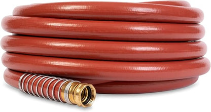 Gilmour Pro Commercial 3/4" x 50' Heavy Duty Water Hose, Durable and Kink Resistant 50 ft Garden Hose | 400 PSI Heavy Duty Commercial Hose, Kink Resistant, Brass Fittings, Made in USA
