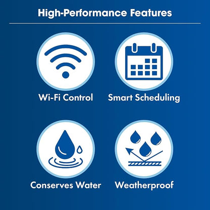 Orbit B-hyve XR Smart Sprinkler Timer - 16-Zone - WiFi-Enabled Indoor/Outdoor Irrigation Controller - App Control - Weatherproof Watering System - Multi Zone - Custom Programs - 57995 (Pack of 2)