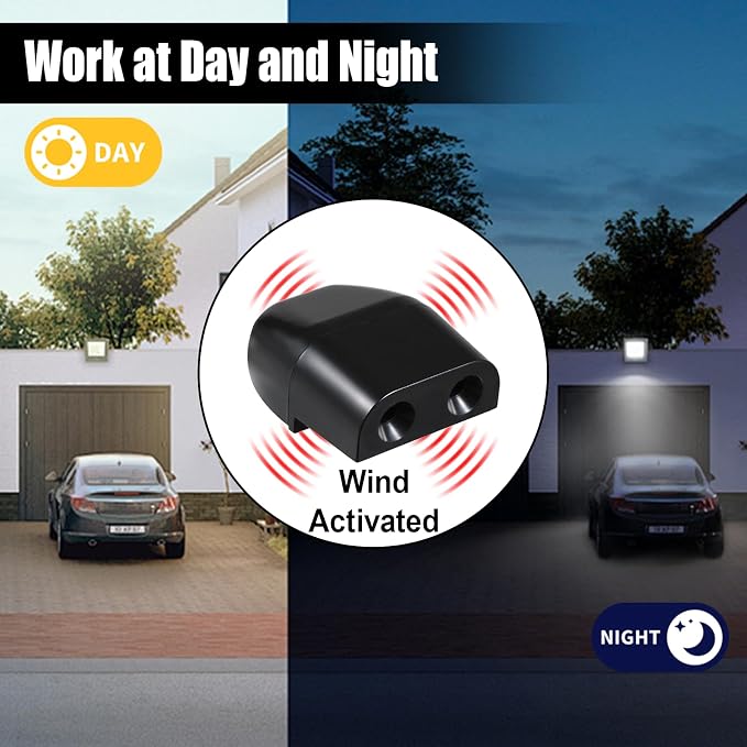 ZIMISI Deer Whistles for Vehicles, Animal Warning Whistle Devices to Avoid Collision, Deer Repellent Devices with Adhesive Tapes, Animal Alert Horn Accessories for Most Cars (8PCS/Black)