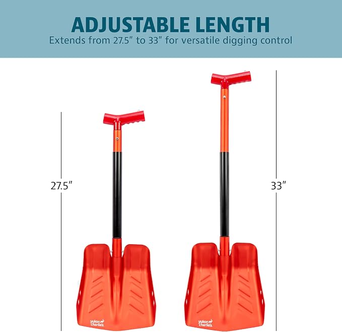 Yukon Charlie's Collapsible Shovel-Ice Saw