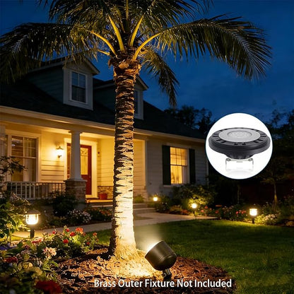 PAR36 LED Bulb Low Voltage Landscape Lighting Garden Spotlights | Yard Illumination Trees Uplight Outdoor Well Lights Soft Warm White 2700K,9-17V Waterproof 15W