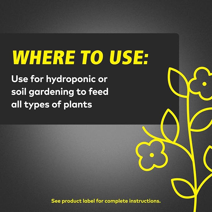General Hydroponics MaxiGro Plant Food for Vigorous Growth, 2.2 lbs. (Pack of 12)