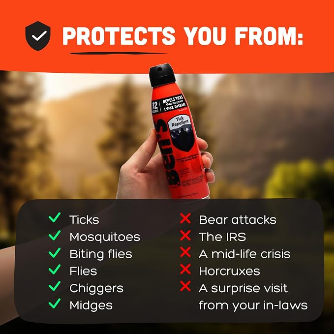 Ben's Tick Repellent - Tick, Mosquito & Insect Repellent Spray for Adults & Children - Bug Spray with 20% Picaridin - Offers 12 Hours of Protection - 6 fl oz (Pack of 3)