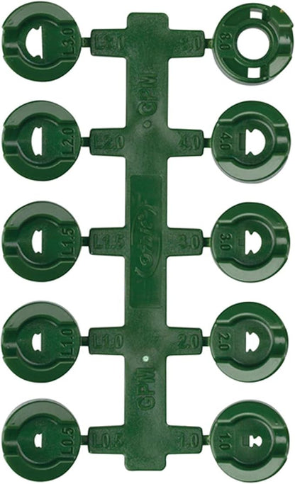 Orbit Voyager II Professional Pop-Up Gear-Drive Rotor Sprinkler | 3/4" Inlet | Adjustable 40-360° Pattern | 35-55 ft Coverage Range | Includes Adjustment Key | Model 91561