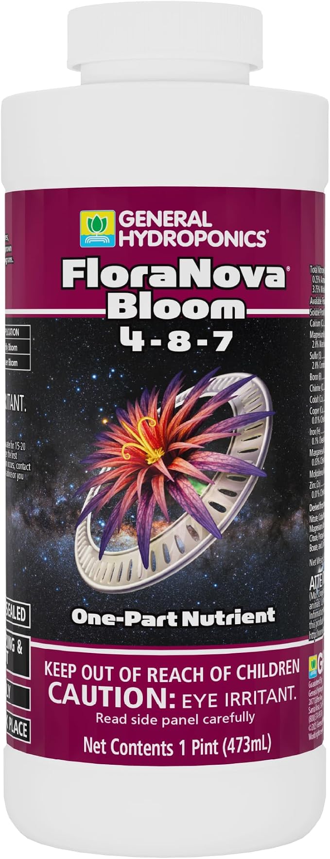 General Hydroponics GH1632 Flora Nova Bloom, Quart, 1
