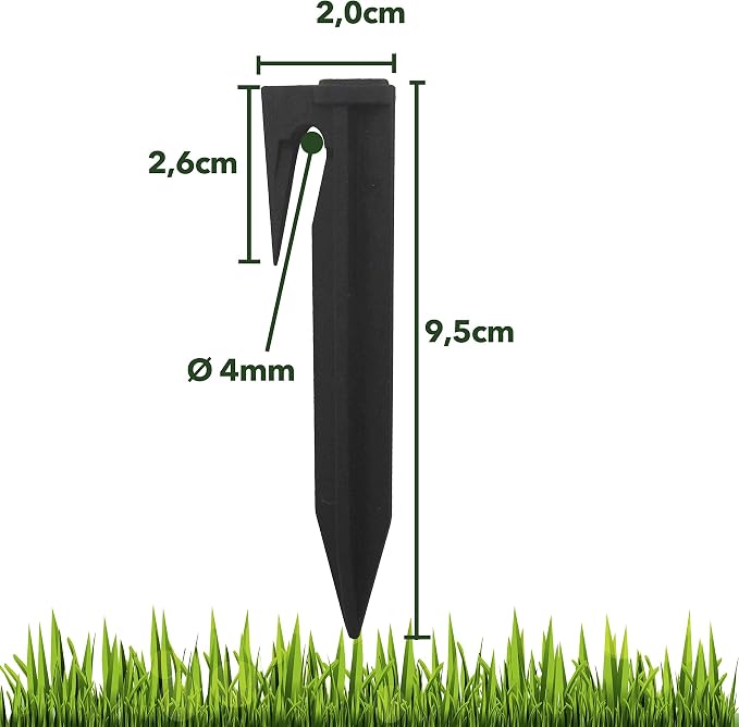 RASENFREUND 150 m Boundary Cable + 450 Ground Spikes for Robotic Lawnmower Lawn Robot Accessory Set Boundary Wire for Search Cable – Compatible with Gardena/Bosch/Husqvarna/Worx/Honda /