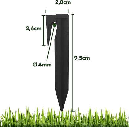 RASENFREUND 150 m Boundary Cable + 450 Ground Spikes for Robotic Lawnmower Lawn Robot Accessory Set Boundary Wire for Search Cable – Compatible with Gardena/Bosch/Husqvarna/Worx/Honda /