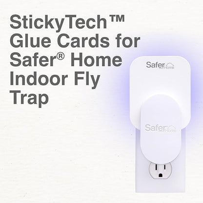Safer Home SH5032XL Trap Refill Pack of Extra Large Glue Cards for SH502 Indoor Fly Trap, Official Safer Home Refills with StickyTech Glue Technology, 2 Count (Pack of 1)