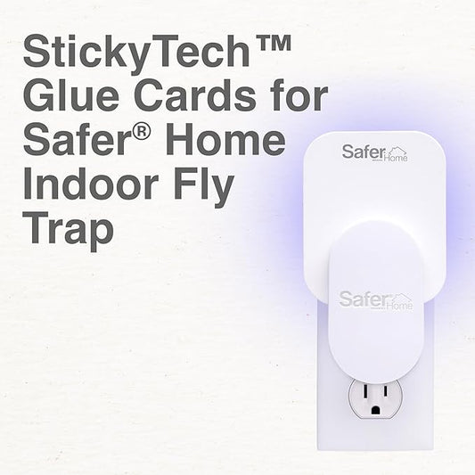Safer Home SH5032XL Trap Refill Pack of Extra Large Glue Cards for SH502 Indoor Fly Trap, Official Safer Home Refills with StickyTech Glue Technology, 2 Count (Pack of 1)