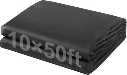 10x50ft PP Nanocomposite Garden Netting - Keep Bugs Out, Mosquito Net for Patio, Bird Barrier Mesh Screen for Balconies Outdoor Plants Vegetables Raised Beds, 33% Shade Rating
