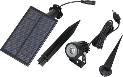 T-SUN Solar Spotlights, Outdoor LED Solar Lights, Waterproof Auto ON/Off Solar Wall Lights for Garden,Driveway, Pathway, Pool Area(White)
