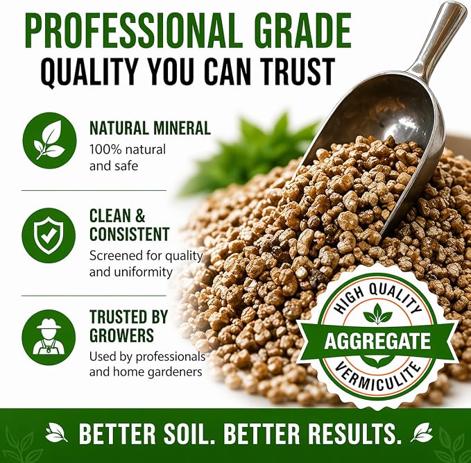 Palmetto Vermiculite - 4 Cubic Foot - Coarse