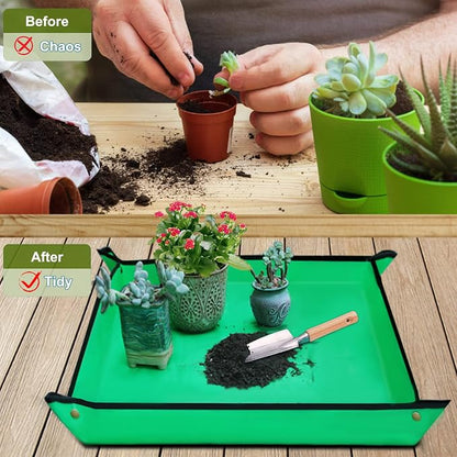 Kynup Gardening Tools, Garden Tools Set with Garden Trowel, Hand Garden Shovel, Gardening Essentials, Supplies, Garden Stuff, Gardening Gifts for Women, Gardenig Kit for Starters