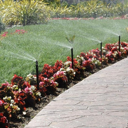 Hunter MP Rotator Sprinkler Nozzle, 0°-360°, 13-21 ft (MP2000-360) | Female-thread rotary sprinkler nozzle fits most spray bodies; 360° full-circle pattern, 13-21 ft radius