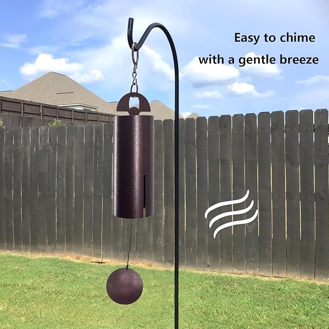 ASTARIN Wind Chimes for Outside Deep Tone Heroic Windbell Deep Resonance Serenity Bell Outdoor Decor for Patio,Yard,Porch,Garden(Bronze)