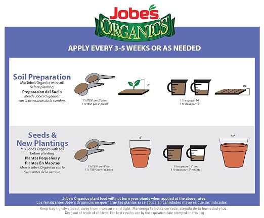 Jobe’s Organics Granular Bulb Fertilizer, Organic Bulb Fertilizer for Tulips, Daffodils, and Other Bulbs, 4 lbs Bag