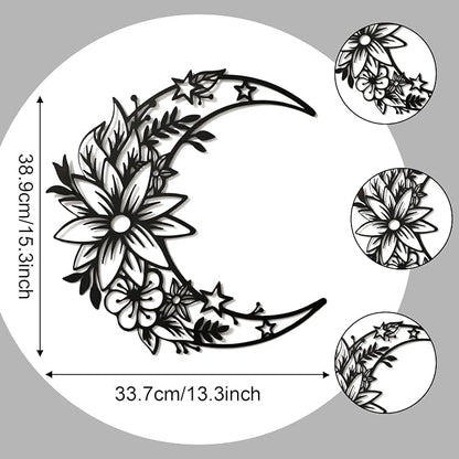 EZ4ENCE Decoration Wall Art Boho Wall Home Decor Hanging Appearance Wall Decor Metal Wall Hanging Decor