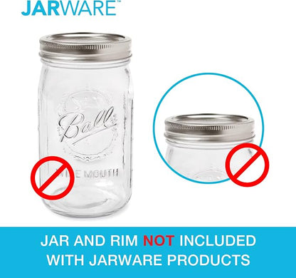 Jarware Compost Lid Filter Set of 8