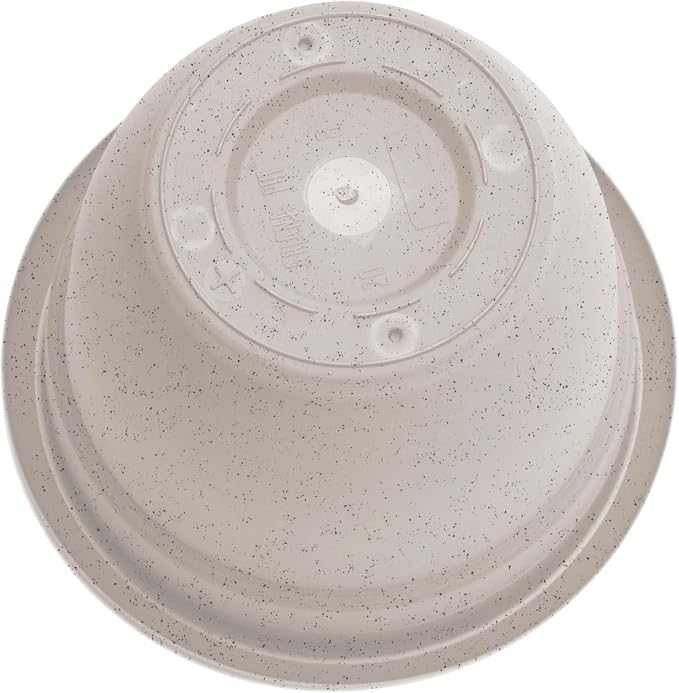 Bloem Ariana 20" Plastic Self-Watering Planter, Vanilla Bean, 2-Pack | Self-watering disk at the bottom of each pot that acts as a water wick and reservoir for optimal plant health