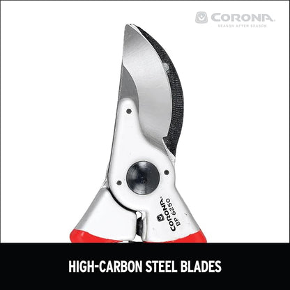 Corona Tools BP 6250 MAXFORGED Aluminum Bypass Pruner, 1-Inch Cut Capacity, Professional Hand Pruning Shears with Replaceable Steel Blade & Non-Slip Comfort Grip