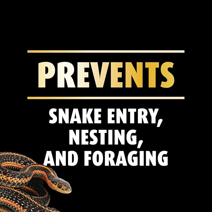 Ortho Snake B Gon1 Repellent Granules, Snake Repellent for Yard - No-Stink Formula, Covers Up to 1,440 sq. ft., 2 lbs.