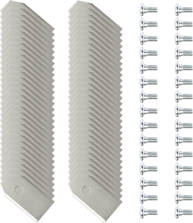 30pack Robotic Lawn Mower Replacement Automower Lawnmower Blades Fit for All Gardena Robotic Automower and Husqvarna Robotic