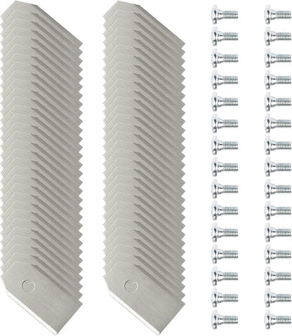 30pack Robotic Lawn Mower Replacement Automower Lawnmower Blades Fit for All Gardena Robotic Automower and Husqvarna Robotic