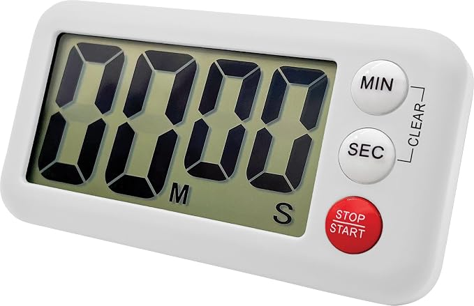 Teacher Created Resources White Magnetic Digital Classroom Timer (TCR21040)