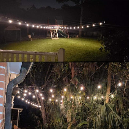 YQL Outdoor Lights Hanging Kit,Globe String Lights Suspension Kit,164ft Black Vinyl-Coated 304 Stainless Steel Cable,String Light Guide Wire,Hook & Eye Turnbuckle Wire Rope Tension | Heavy Duty 164ft Black Vinyl Coated Suspension Kit with Turnbuckle Te...