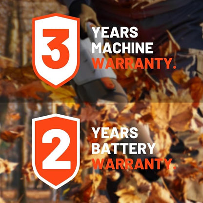 Litheli 20V Cordless Leaf Blower Battery Powered Leaf Blower, 2.0 Ah Battery Lightweight 2 Speed Mode Electric Blowers for Lawn Care, Patio, Snow, Dust, Blowing Leaves