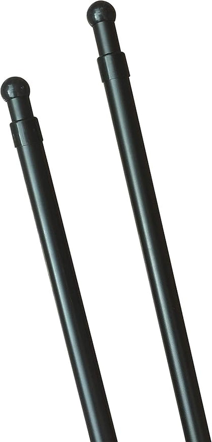ALISUN Length Adjustable Weight Rods/Pull Tubes for Pergola Canopy (2 Rods Included, from 77 inches to 132 inches)