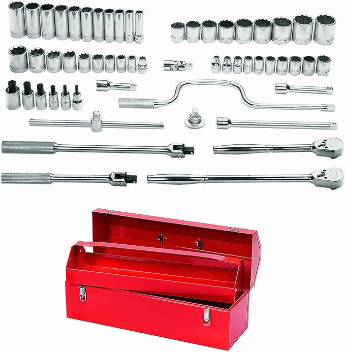 Williams WSS-57F 57-Piece 1/2-Inch Drive Socket and Drive Tool Set
