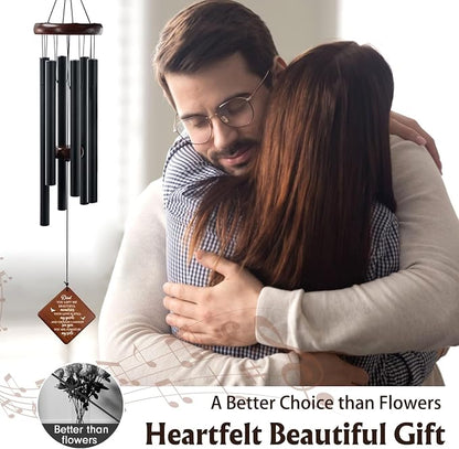 Memorial Sympathy Gifts for Loss of Dad, 36“ Memorial Wind Chimes for Loss of Father Sympathy Gift, Bereavement Gifts for Loss of Father, Windchimes in Memory of Dad, for Garden, Patio Decoration