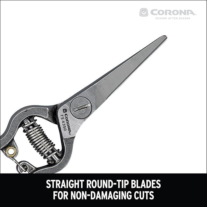 Corona FS-4350 Thinning Shears Cushioned Non-Slip Grip, Steel (Pack of 6)