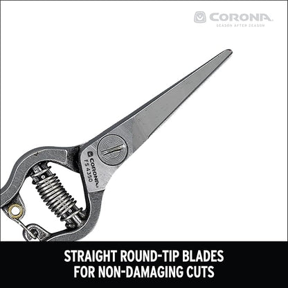 Corona FS-4350 Thinning Shears Cushioned Non-Slip Grip, Steel (Pack of 6)