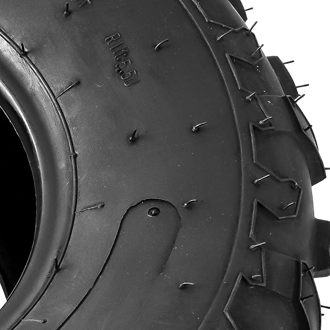 PHILTOP 19x7-8 ATV UTV Tires, 4-Ply Super Mud 19x7-8 ATV All-Terrain Tires for Riding Mowers, Golf Carts, Off-Road,2 Pcs,Tubeless (Z-122)