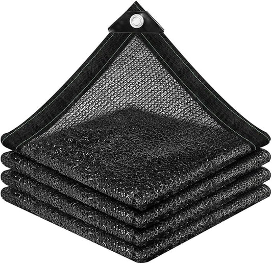 vensovo 40% Sunblock Shade Cloth Net Black Resistant - 16x20 Ft Garden Shade Mesh for Plant Cover, Greenhouse, Chicken Coop, Kennels, Tomatoes Plants