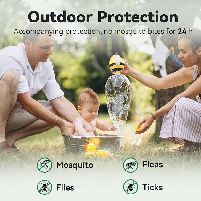 Mosquito Repellent for Patio, Mosquito Repellent 36 Balls for Indoor Use, Natural Mosquito Control for Yard Garden, Camping - Long Lasting Outdoor Mosquito Deterrent for Room