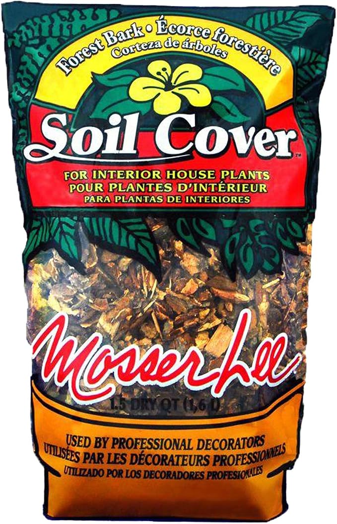 Mosser Lee ML1151 Brown Forest Bark Soil Cover, 1.5 dry qt., Brown