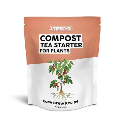 Compost Tea Starter – Granular Microbial Blend for Faster Brewing, Stronger Microbes & Richer Compost, 6 oz