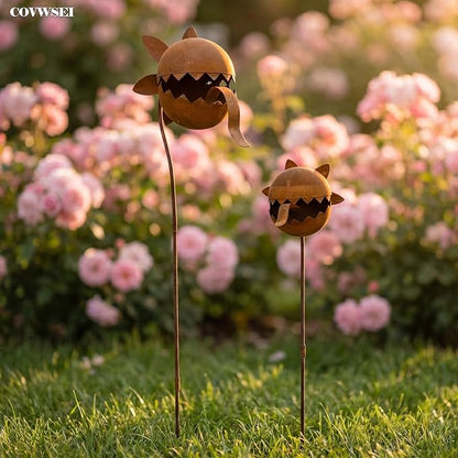 Garden Decor for Outside - Metal Venus Flytrap Garden Stakes Decorative, 31 Inch Metal Carnivorous Plants for Outdoors, Yard Art Garden Decorations for Outdoor Lawn Porch Pathway