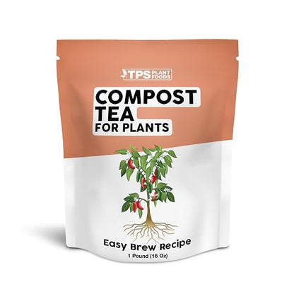 Compost Tea Starter – Granular Microbial Blend for Faster Brewing, Stronger Microbes & Richer Compost, 16 oz